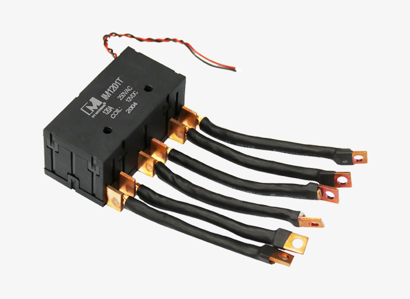 IM1201T Low Consumption 120A 3 Phase Latching Power Relay with Auxiliary Contact