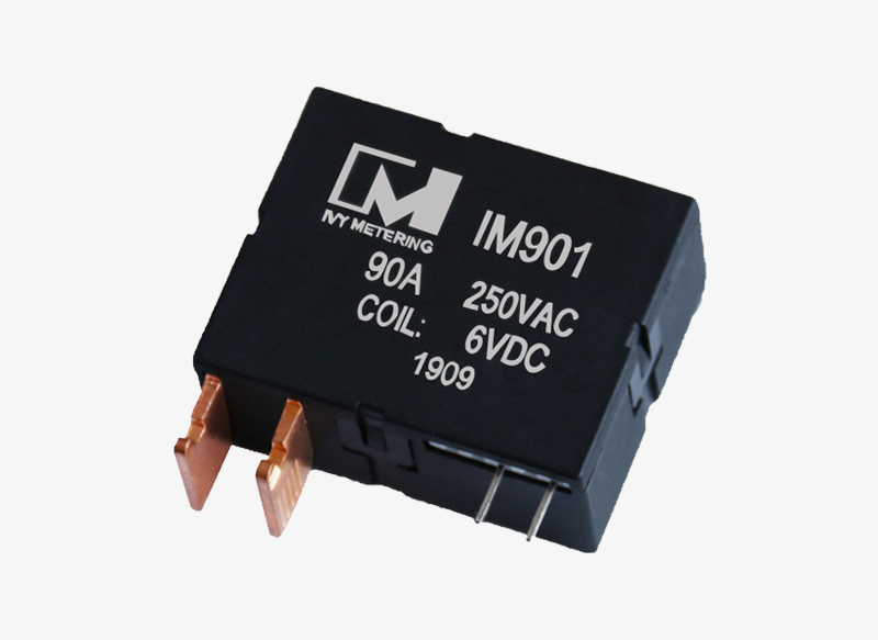 IM901 90A Two Coil 12VDC 250VAC PCB Mount Industrial Bistable Power Relay SPST Latching Relay