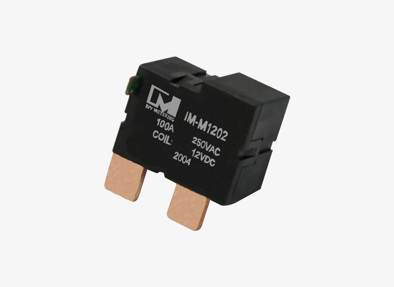 IM-M1202 Small Size 100A 12VDC Single Pole Motor Latching Relay with 500mt Magnetic Immunity