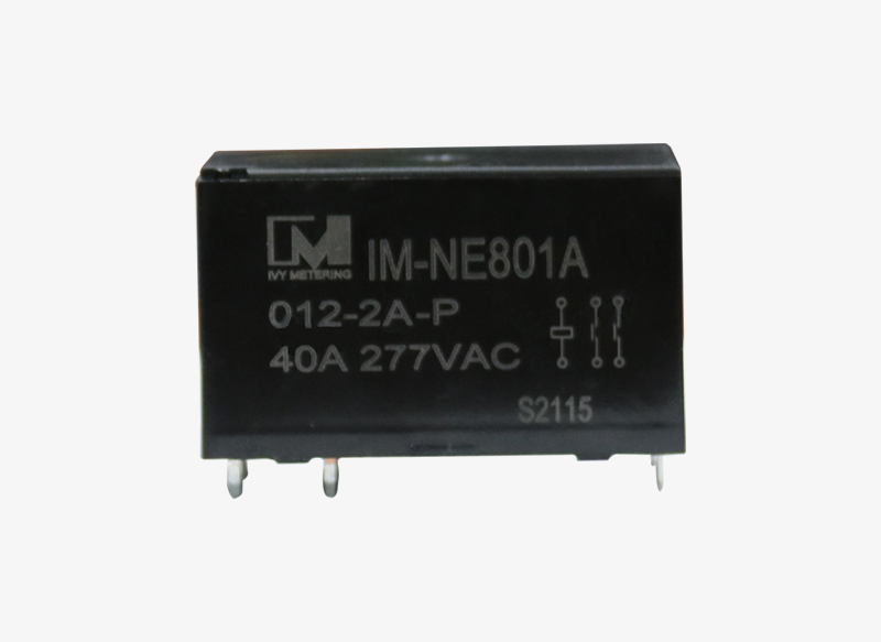 IM-NE801 UL/IEC Standard 3mm Contact Gap 24VDC 40A PCB Dpst Power Relay for EV Charger