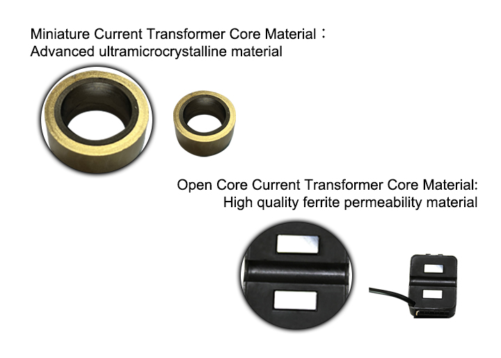 What are the core materials of CT