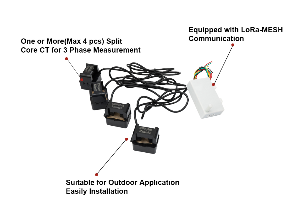 ZD1B9001 Monitoring Networking Wireless Module Lora Smart Sensor for Energy Management