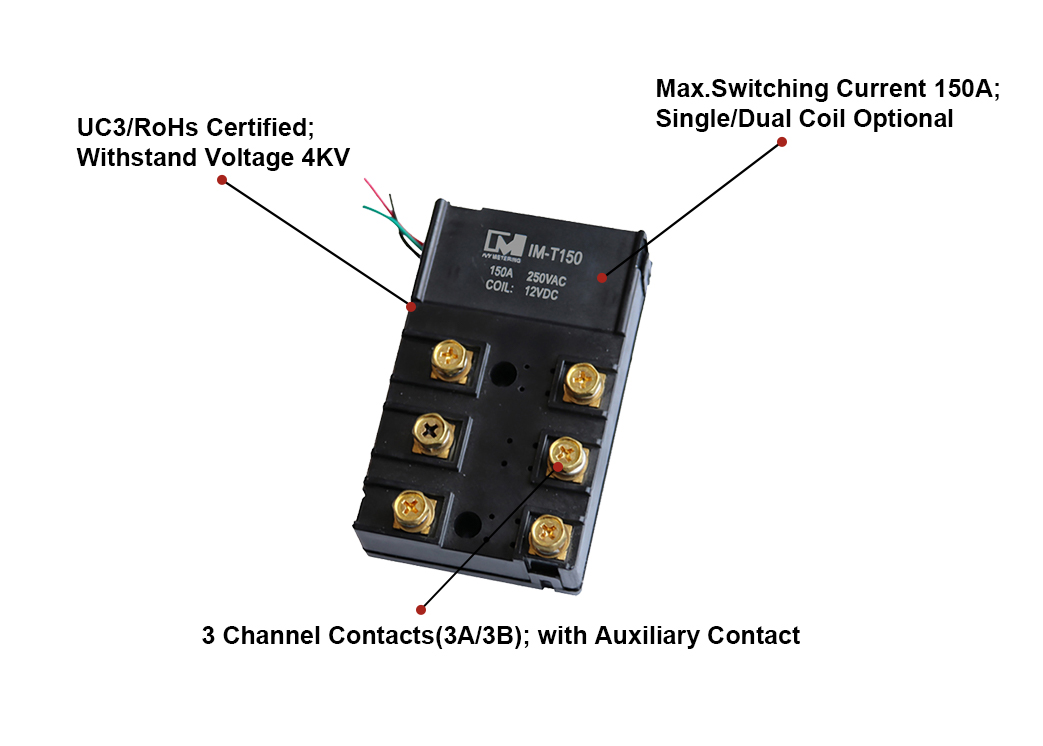 IM-T150 150A 3 Phase Monitoring Industrial Control Relay for Power Distribution Cabinet