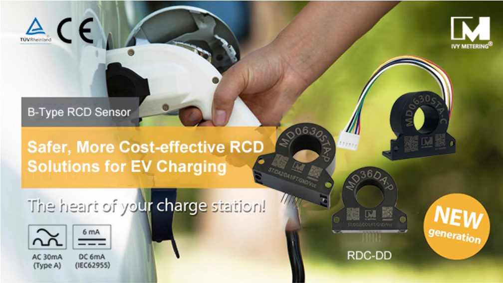 B Type RCD Protection for EV Charging