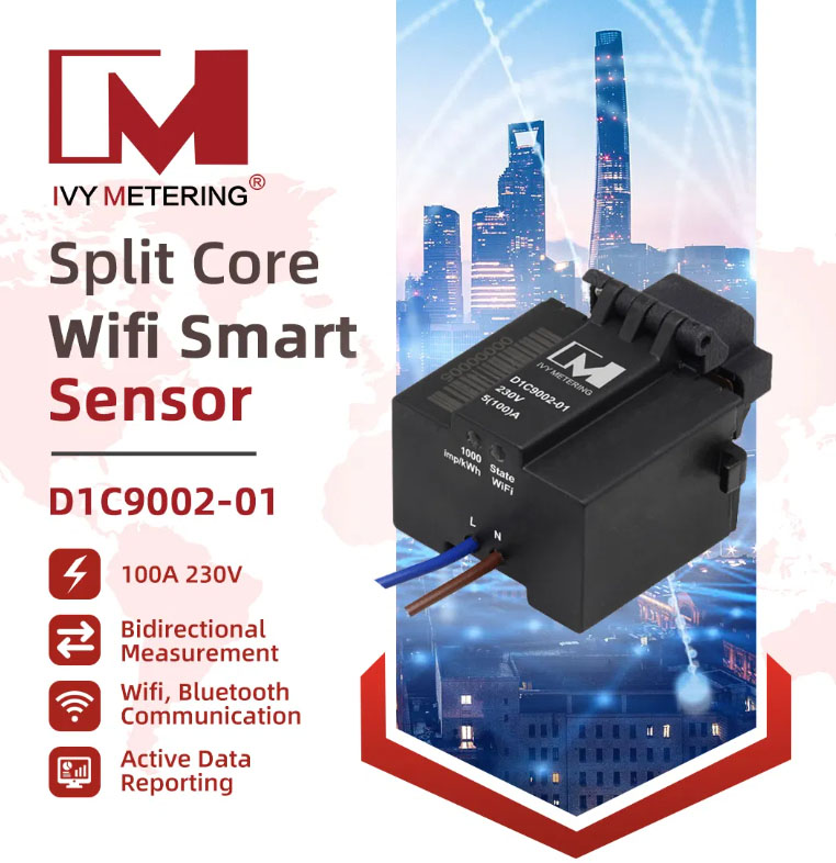 IOT AC Current Monitor Smart Electricity Sensor with WiFi Bluetooth