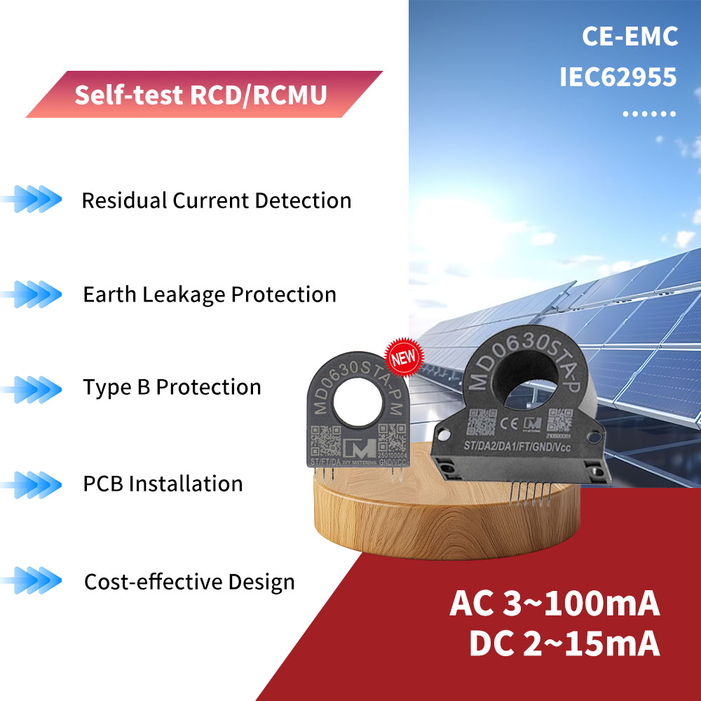 Low-cost Type A RCD Earth Leakage Current Protection PCB Mount CT for Grid PV Inverter Low-cost Type A RCD Earth Leakage Current Protection PCB Mount CT for Grid PV Inverter
