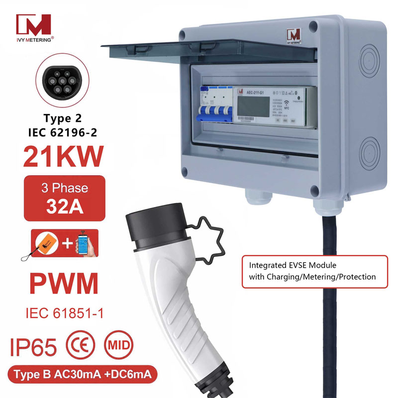 CE Wifi 3 Phase 22kW EV Charger Integrated Modular Smart AC Charging Controller CE Wifi 3 Phase 22kW EV Charger Integrated Modular Smart AC Charging Controller