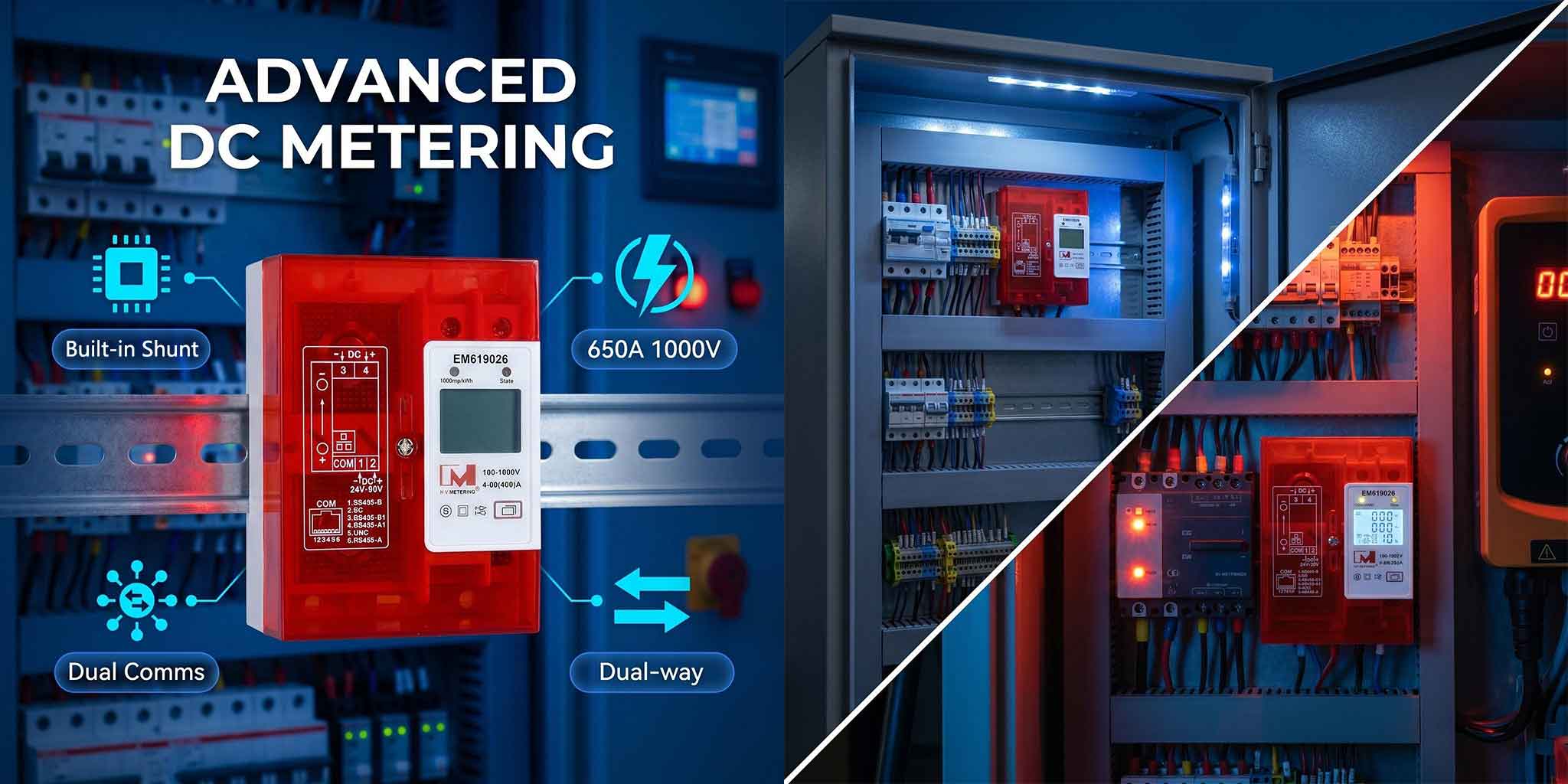 MID Certified DC Energy Meters with Ethernet