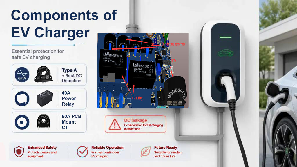EV Charging Safety On-Off AC Relay IM-NE801A