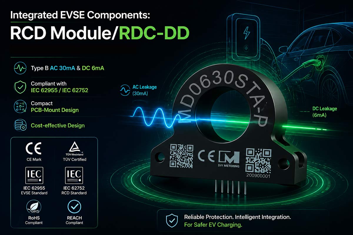 OEM Integrated EVSE Components: RCD Module VS RDC-DD OEM Integrated EVSE Components: RCD Module VS RDC-DD