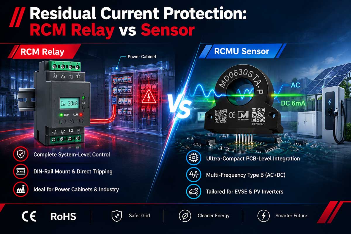 Residual Current Monitoring Relay vs Residual Current Sensor: What's the Difference?cid=144 Residual Current Monitoring Relay vs Residual Current Sensor: What's the Difference?cid=144