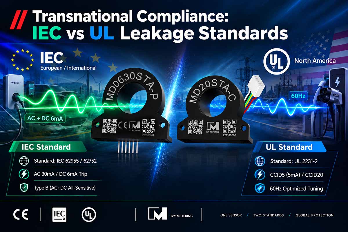 Comparison of IEC and UL Standards for EV Charging Leakage Protection Comparison of IEC and UL Standards for EV Charging Leakage Protection