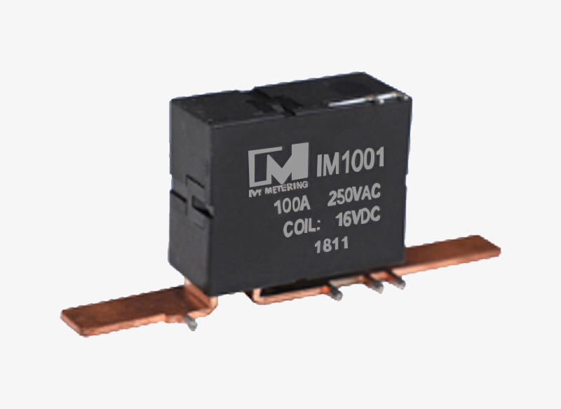 IM1001 100A 250VAC Coil 12VDC Single Pole Normally Open Electromagnetic Latching Relay with Shunt