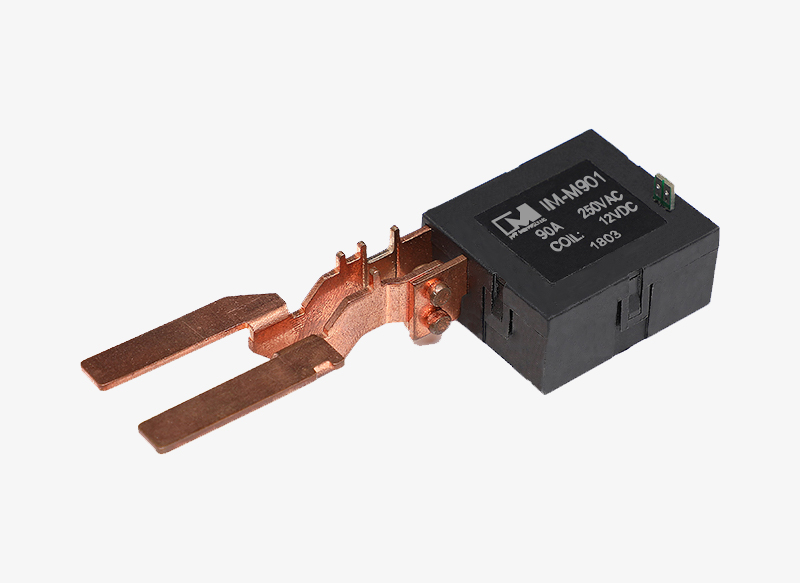 IM-M901 China Manufacture Customized 12VDC 28VDC Remote Control Smart Meter 90A Latching Relay