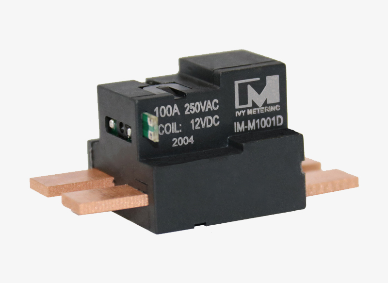 IM-M1001D Meter Parts 100A 250VAC Coil 12VDC Small Motor Type 500mT Magnetic Immune Latching Relays