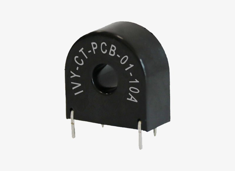 IVY-CT-PCB-01-10A Vertical 40A 50A 0.1 Class 50/60Hz Mini AC Sensor PCB Current Transformer for EV Charger