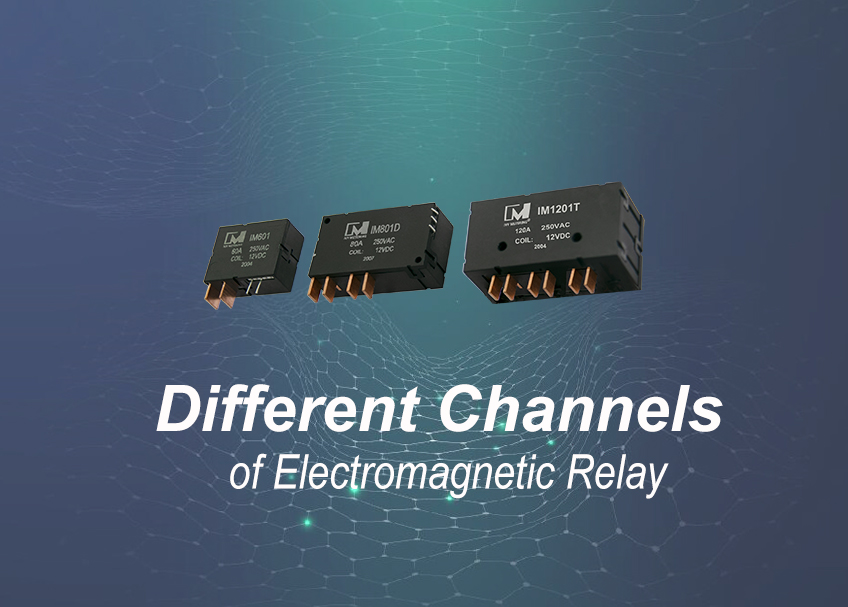Different Channels of Electromagnetic Relay