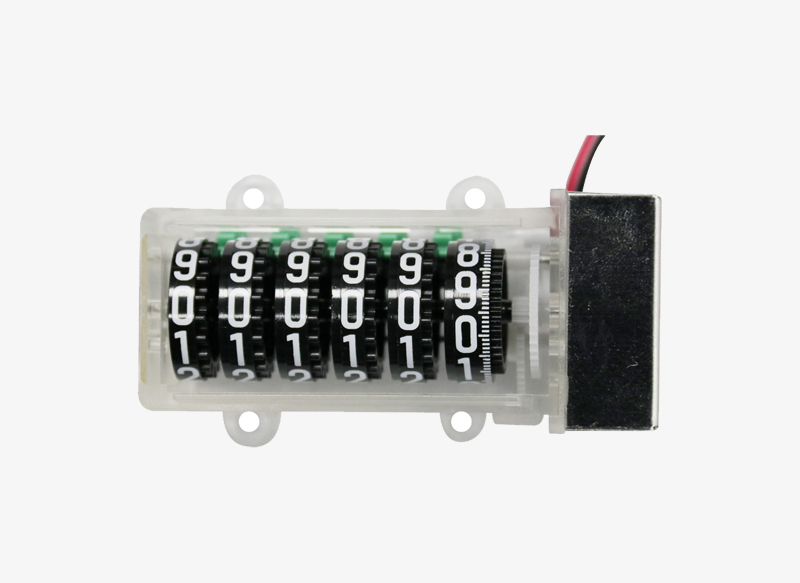 800SC06P Cheap 6 Digits 200:1 Stepper Motor Counter Mechanical Counter for Energy Meter