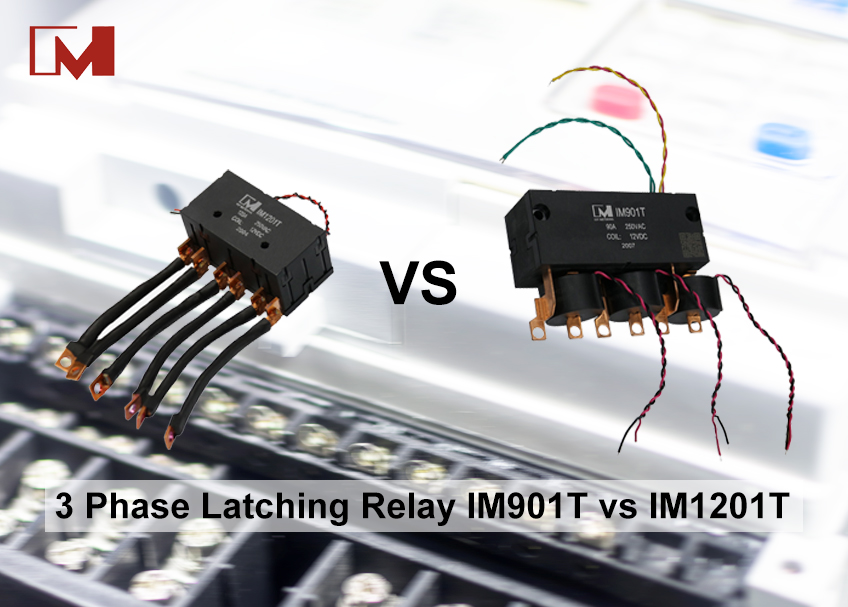 3 Phase Latching Relay IM901T vs IM1201T
