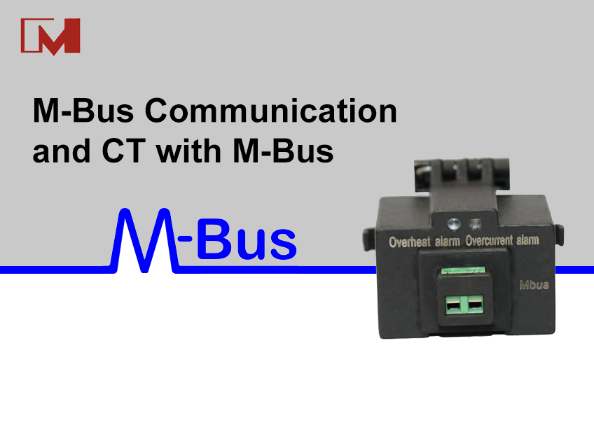 M-Bus communication and CT with M-Bus