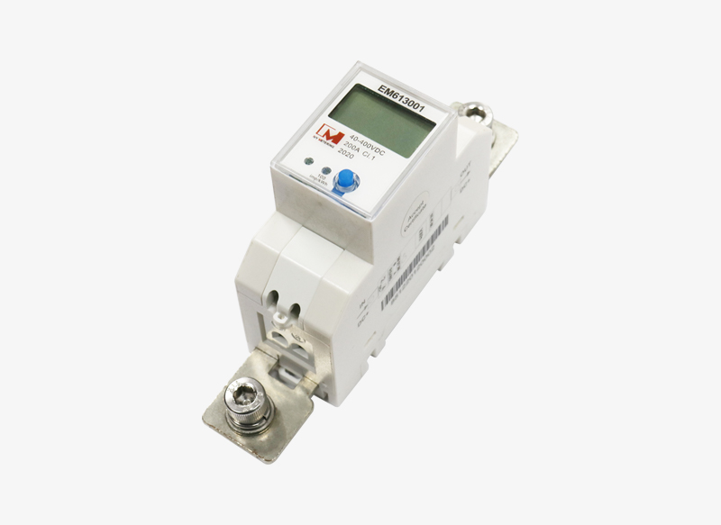 EM613001 Din Rail 200A 40-400VDC Data Logger RS485 Solar DC Shunt Energy Meter for Base Station