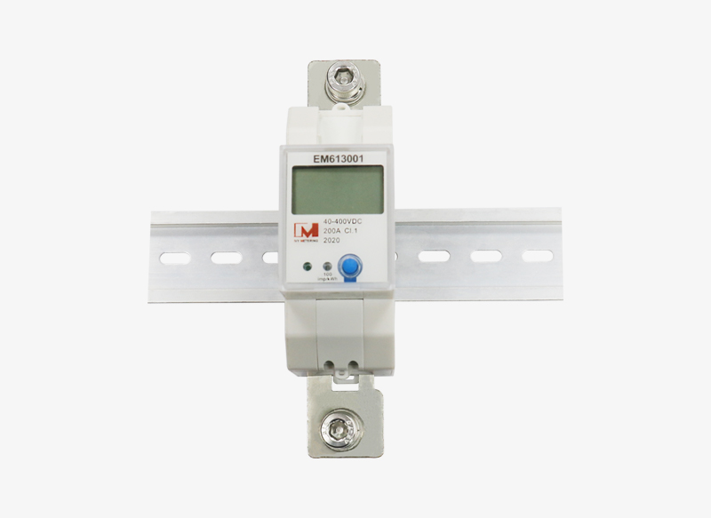 EM613001 Din Rail 200A 48V 60V Battery Voltage Monitor Solar DC Electricity Meter for Off-Grid System
