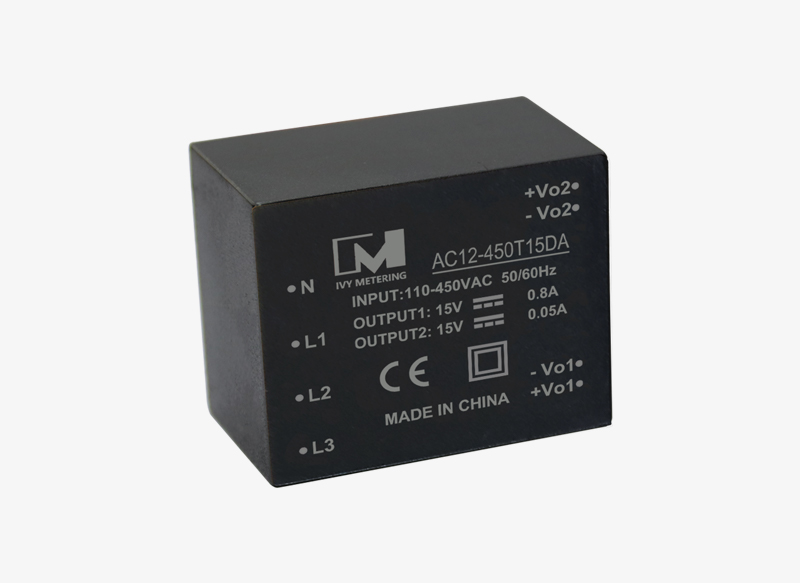 AC12-450T15DA 220VAC to 5VDC 12VDC PCB Mount Single Output AC DC Converter Switching Power Supply Module