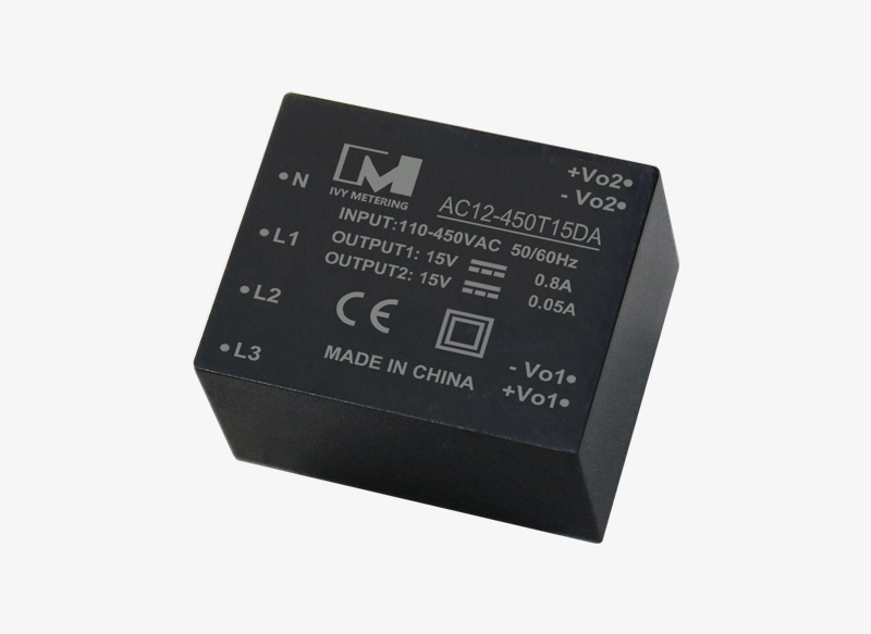 AC12-450T15DA 220VAC to 5VDC 12VDC PCB Mount Single Output AC DC Converter Switching Power Supply Module