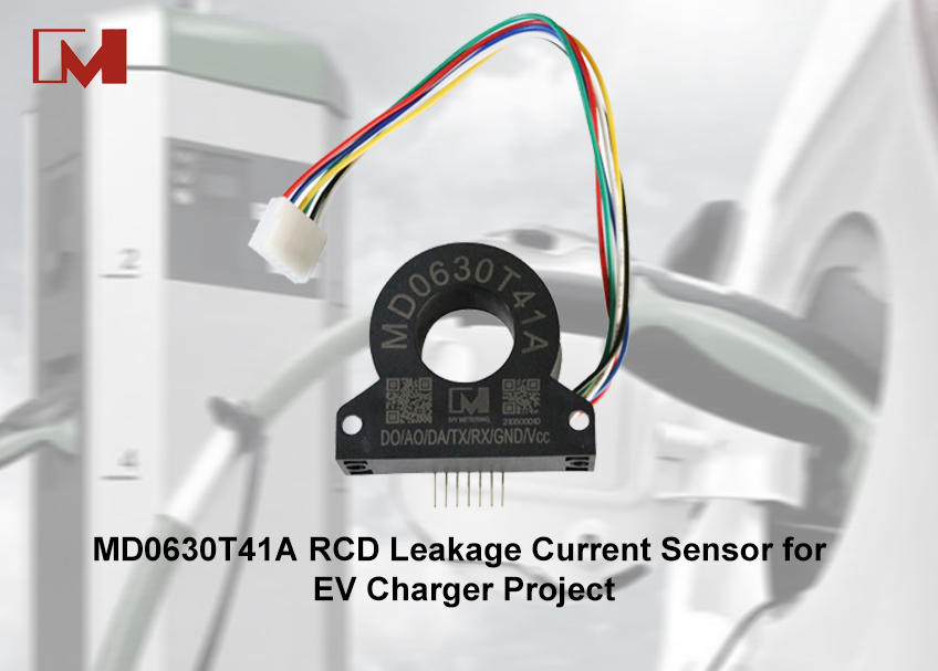 MD0630T41A RCD Leakage Current Sensor for EV Charger Project