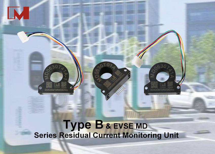 Type B EVSE MD Series Residual Current Monitoring Unit
