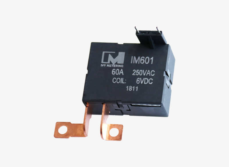 IM601 IEC62955 60A 250VAC 12VDC Normally Open Magnetic Latching Electromagneic Relay for EV Charger