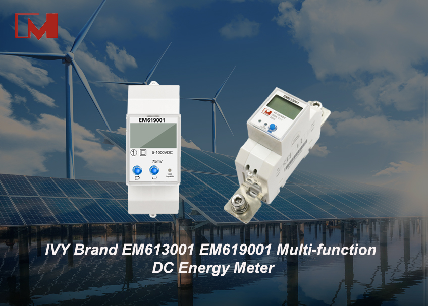 IVY Brand EM613001&EM619001 multi-function DC energy meter