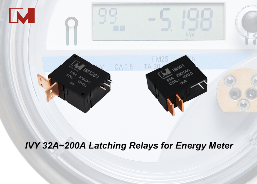 IVY 32A~200A Latching Relays for Energy Meter