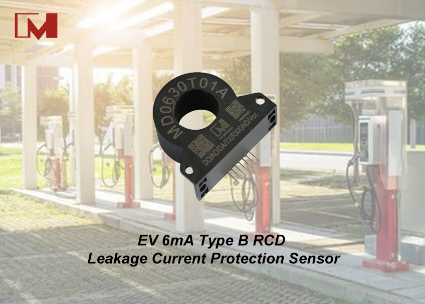 EV 6mA Type B RCD Leakage Current Protection Sensor