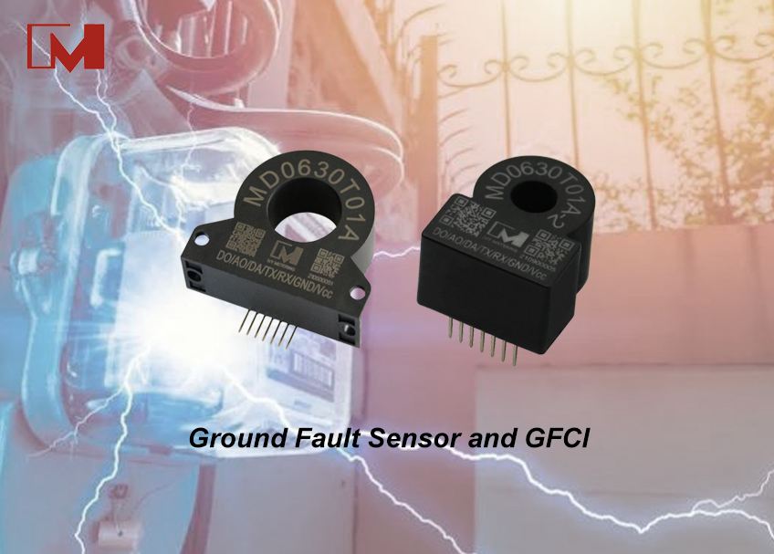 Ground Fault Sensor and GFCI