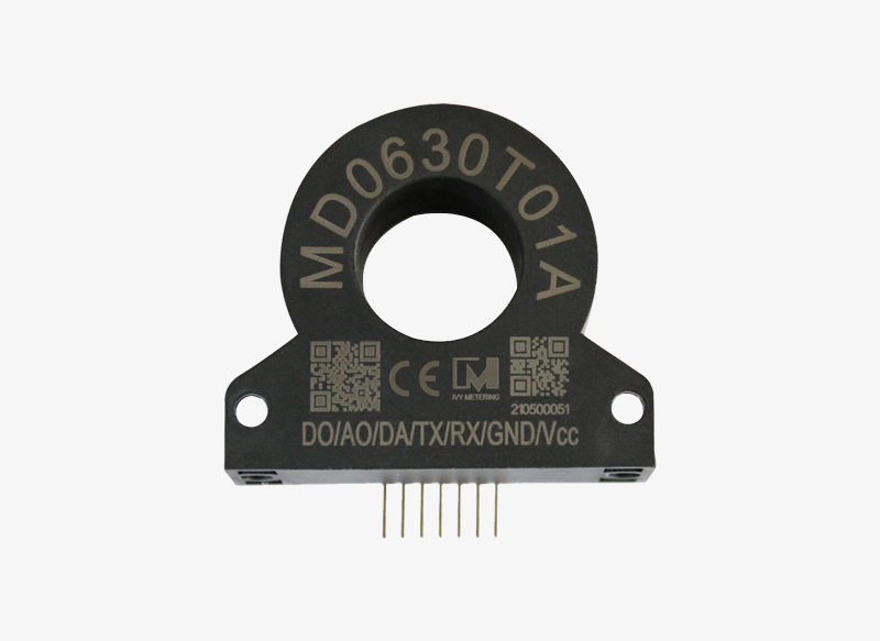 MD0630T01A EV PCB Mount RCD Sensor 6mA DC 30mA AC Residual Current Protective Device with UART Modbus