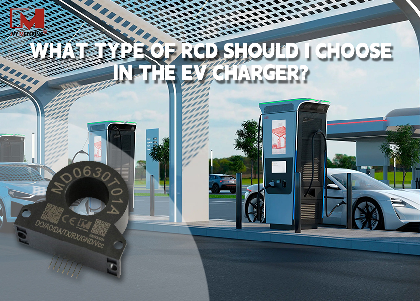 What type of RCD should I choose in the EV Charger