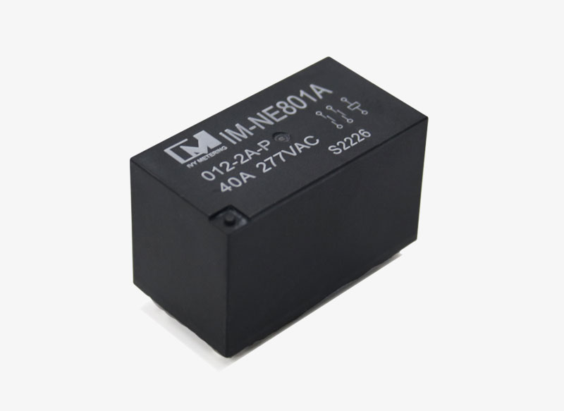 IM-NE801A UL/IEC61810-1 3mm Contact Gap 40A 250VAC Coil 12VDC DPST 2NO PCB Non-latching EV Charger Relay