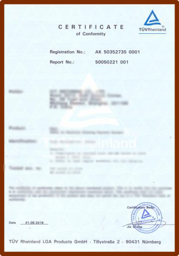 UC3 Certificate