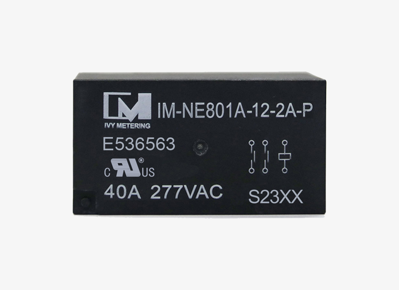 IM-NE801A UL/IEC61810-1 3mm Contact Gap 40A 250VAC Coil 12VDC DPST 2NO PCB Non-latching EV Charger Relay