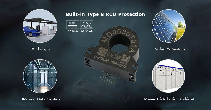 B Type RCD Protection for EV Charging