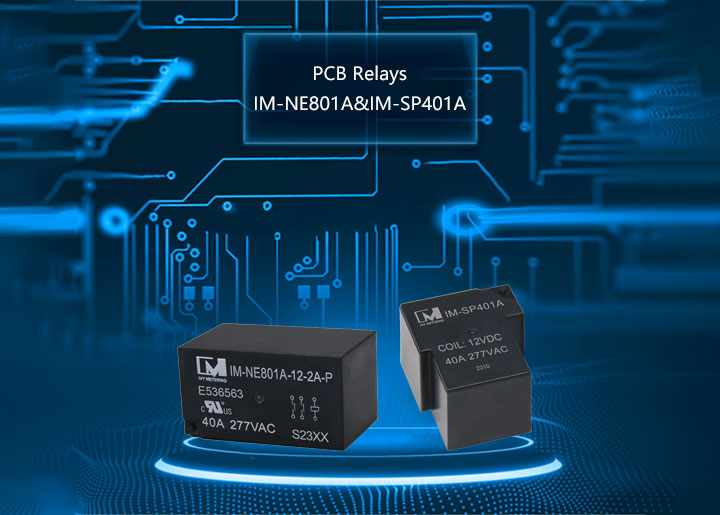 IM-NE801A Small PCB Relay Essential for EV Charger