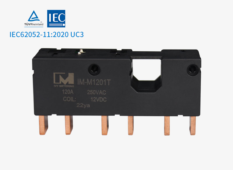 IM-M1201T IEC62052-11:2020 120A 220V 12VDC Disconnect Switch 3 Phase Latching Relay for Energy Meter
