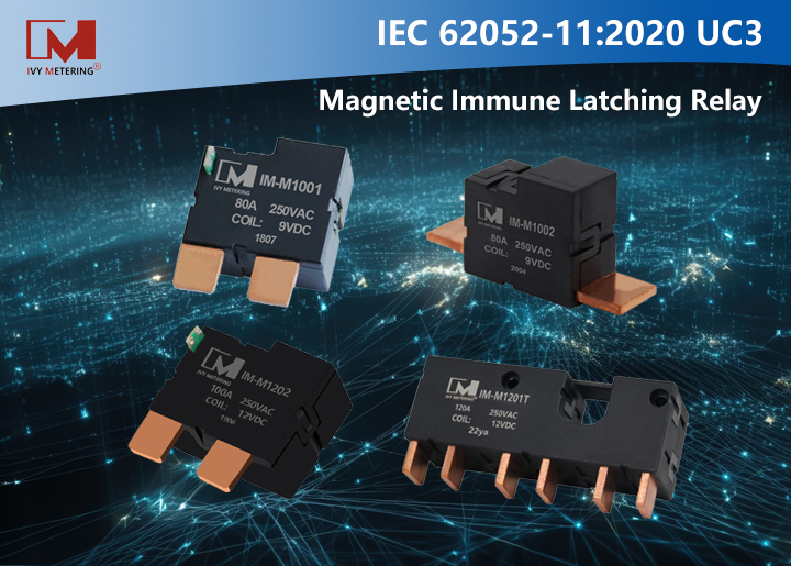 Why does the new IEC standard require smart meters to have built-in anti-magnetic field relays?