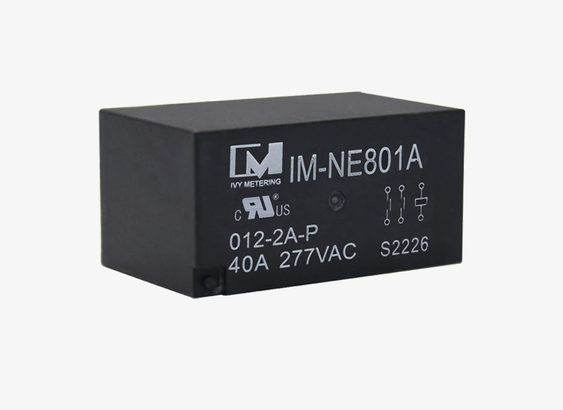 IM-NE801A IEC/KS/EN 61810-1 Low Temperature Rise 40A PCB Two Pole AC Power Relay for EVSE System