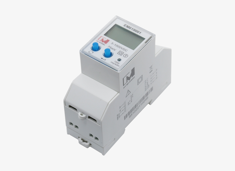 EM619001 Over Voltage Protection 48V 400V 1000VDC Solar PV Monitoring DC Meter with Auxiliary Relay