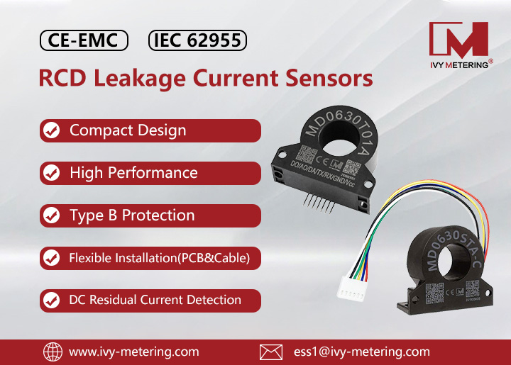 The Core Difference Between Type A+6mA and Type B Leakage Current Sensor for EV Charger