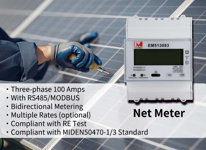 PV Bidirectional Meter: Energy Measurement Between Home and Grid 
