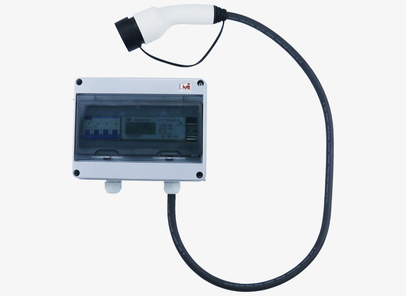 3phase 32A 4G Smart Module AC EV Charger with Type B RCD Protection