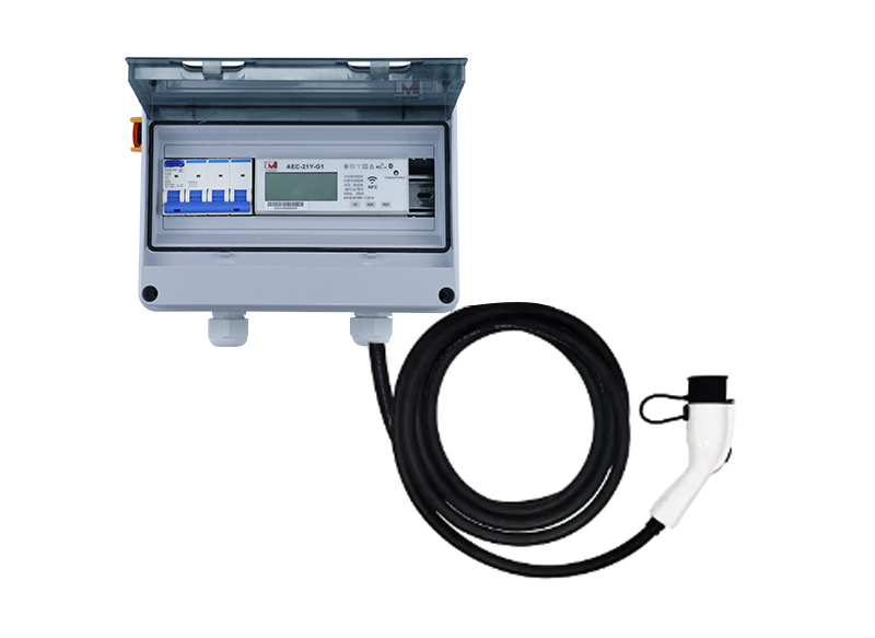 Cost-effective Type 2 AC Wallbox EV Charger with 4G/Wifi/RS485/OCPP for Commercial